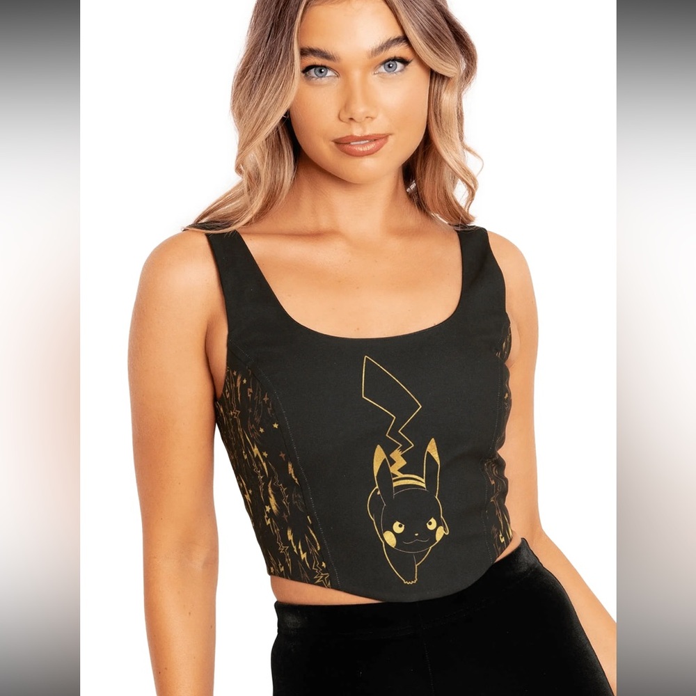 Pikachu Pokémon corset